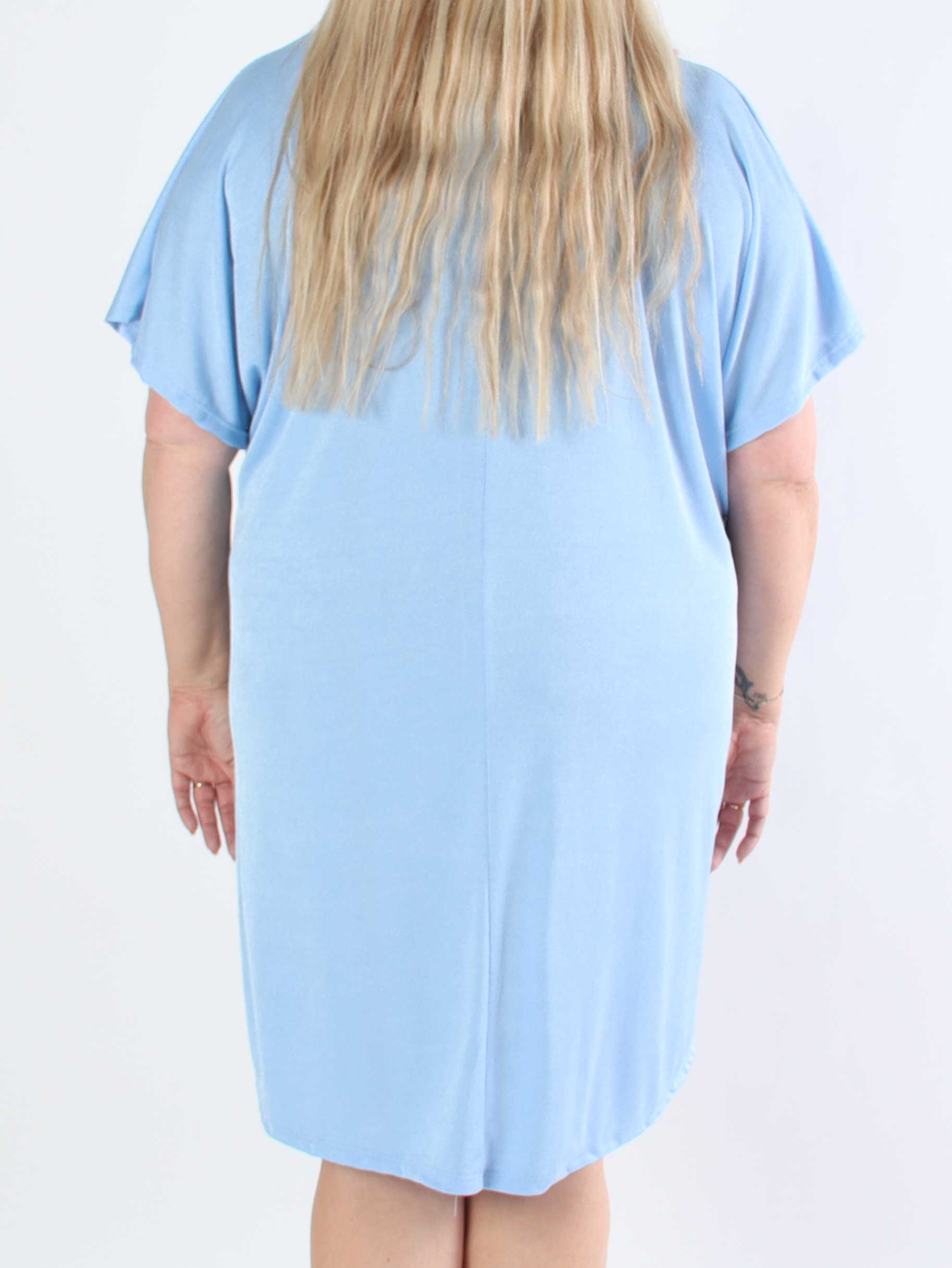 Phoebe - Viskos plus size tunikaklänning strass